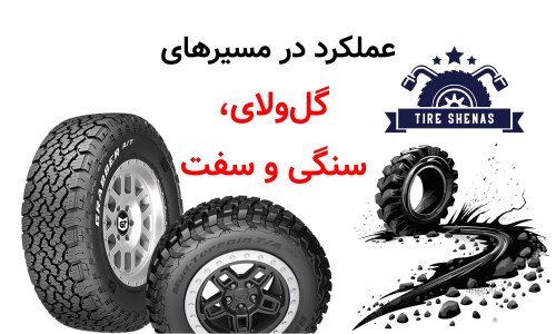 عملکرد در مسیرهای گل‌ولای، سنگی و سفت